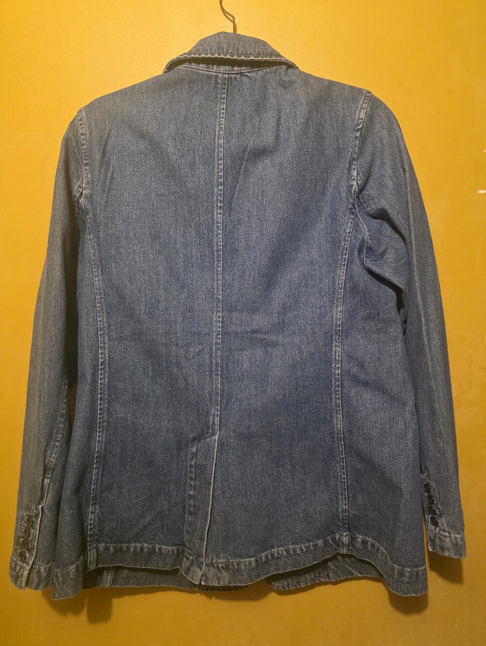 GAP Blue Denim Blazer Jacket - Picture 2 of 5